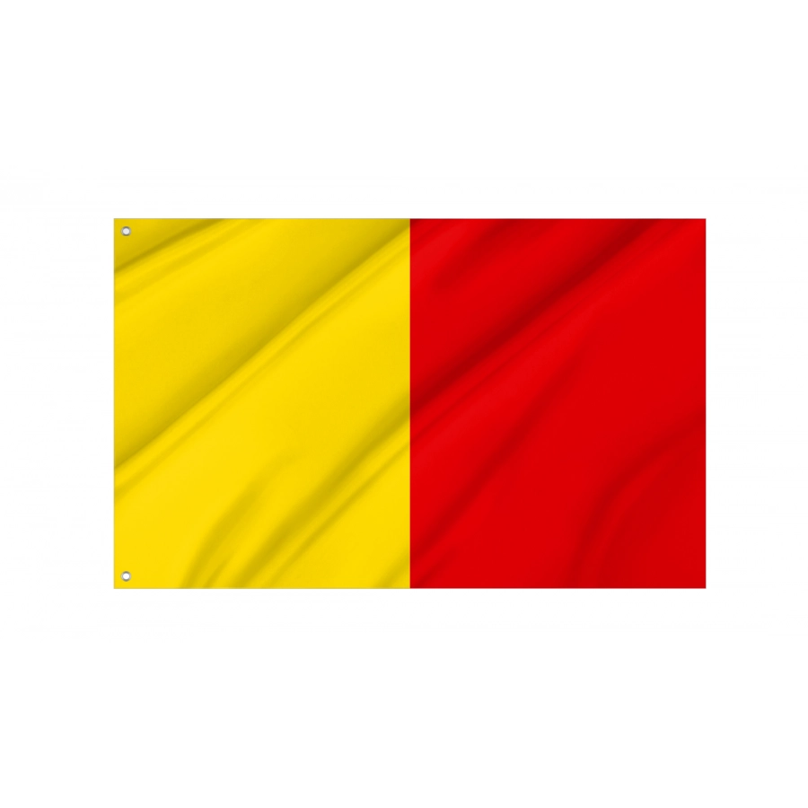 Cava De Tirreni Flag, Unique Design Print - High Quality Campania for Indoor and Outdoor Use