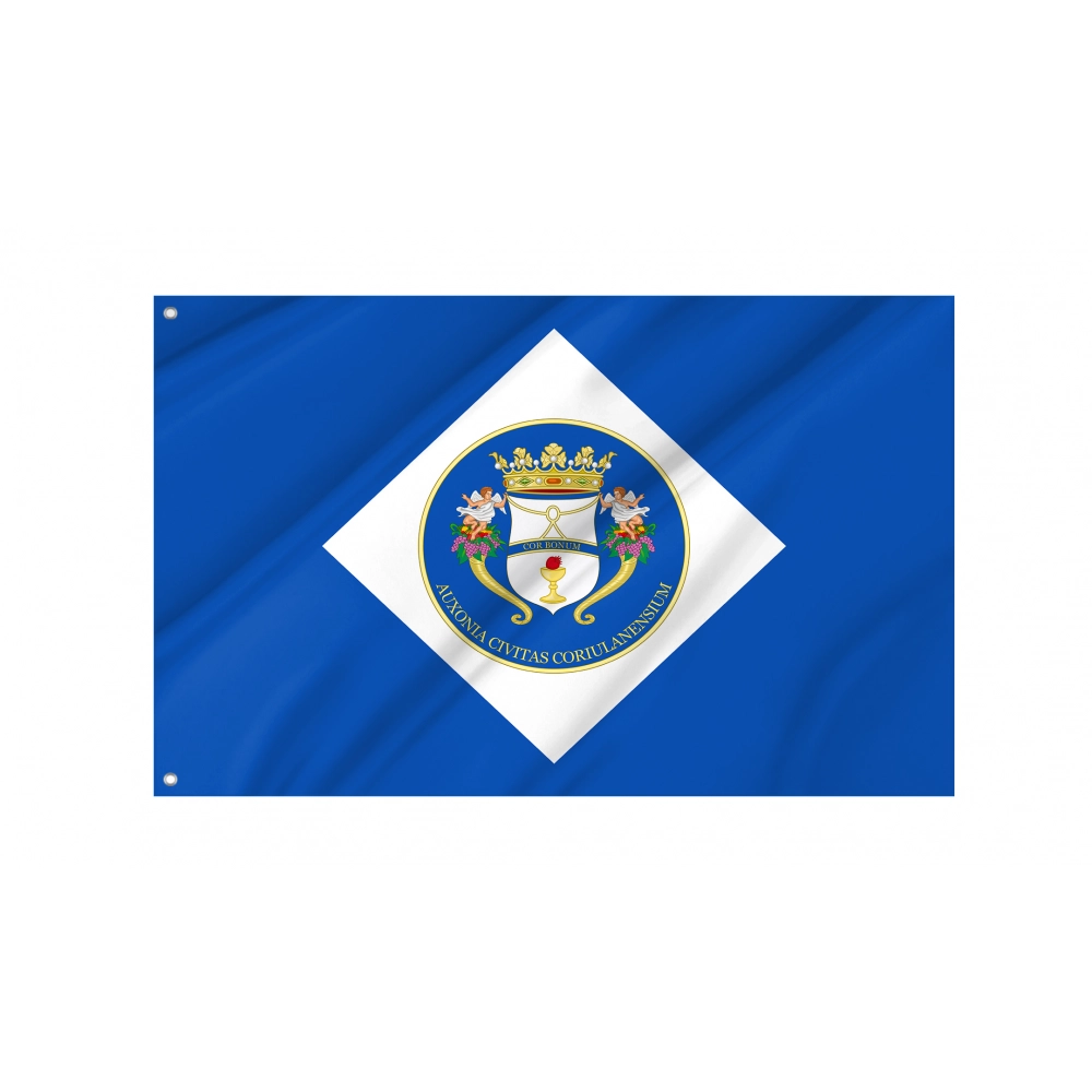 Corigliano Flag for Indoor & Outdoor Use Corigliano Flag for Indoor & Outdoor Use