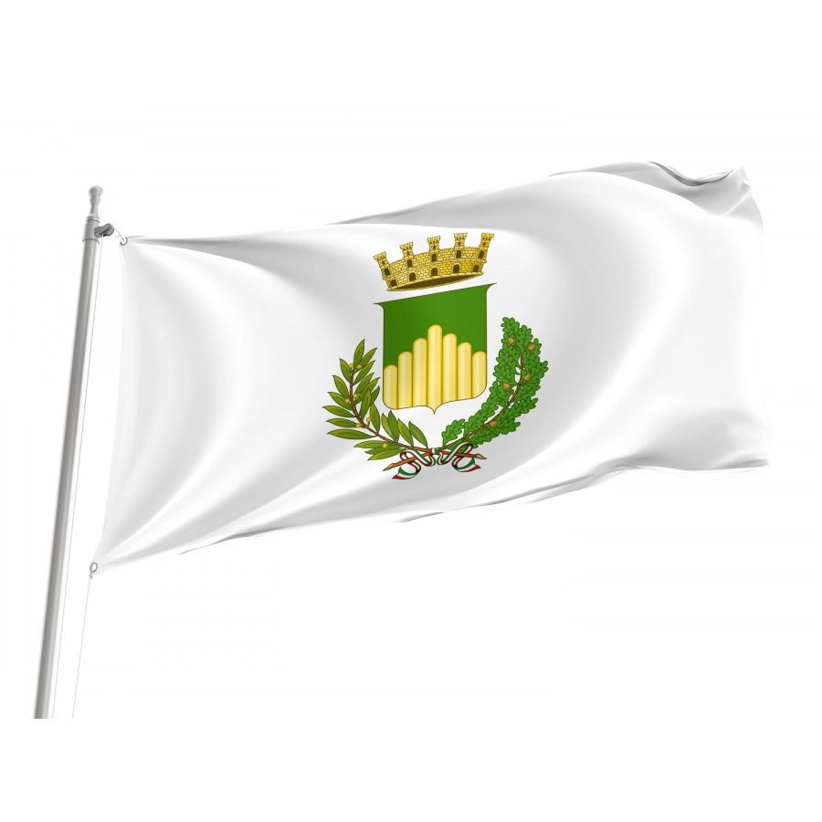 Cosenza Flag, Unique Design Print - High Quality Calabria for Indoor and Outdoor Use