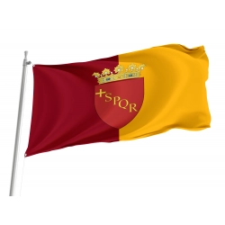 Rome City Flag for Indoor & Outdoor Use