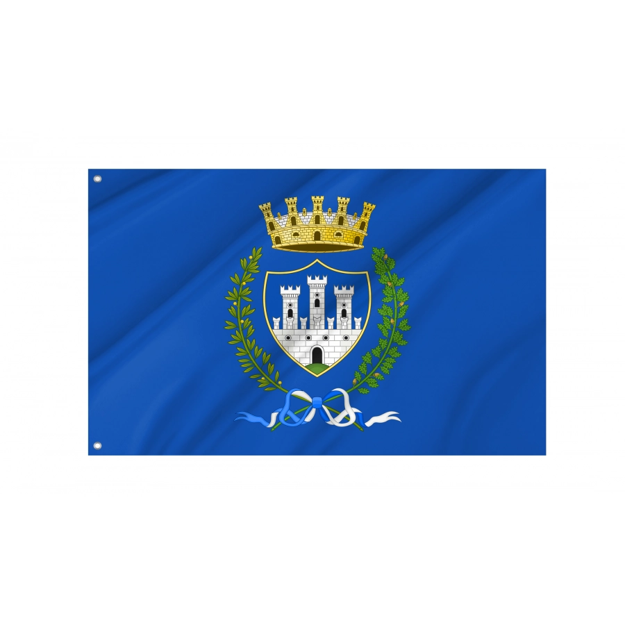 Gorizia Flag, Unique Design Print - High Quality Friuli-Venezia Giulia for Indoor and Outdoor Use