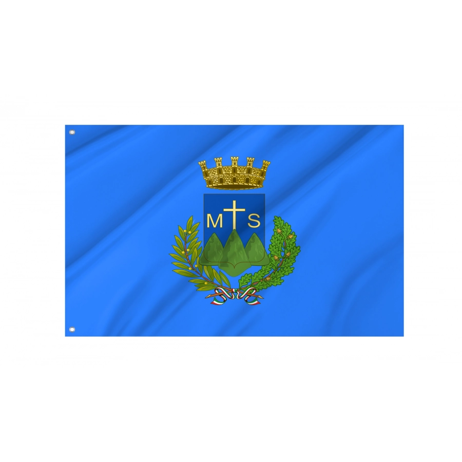 Montesilvano Flag, Unique Design Print - High Quality Abruzzo for Indoor and Outdoor Use