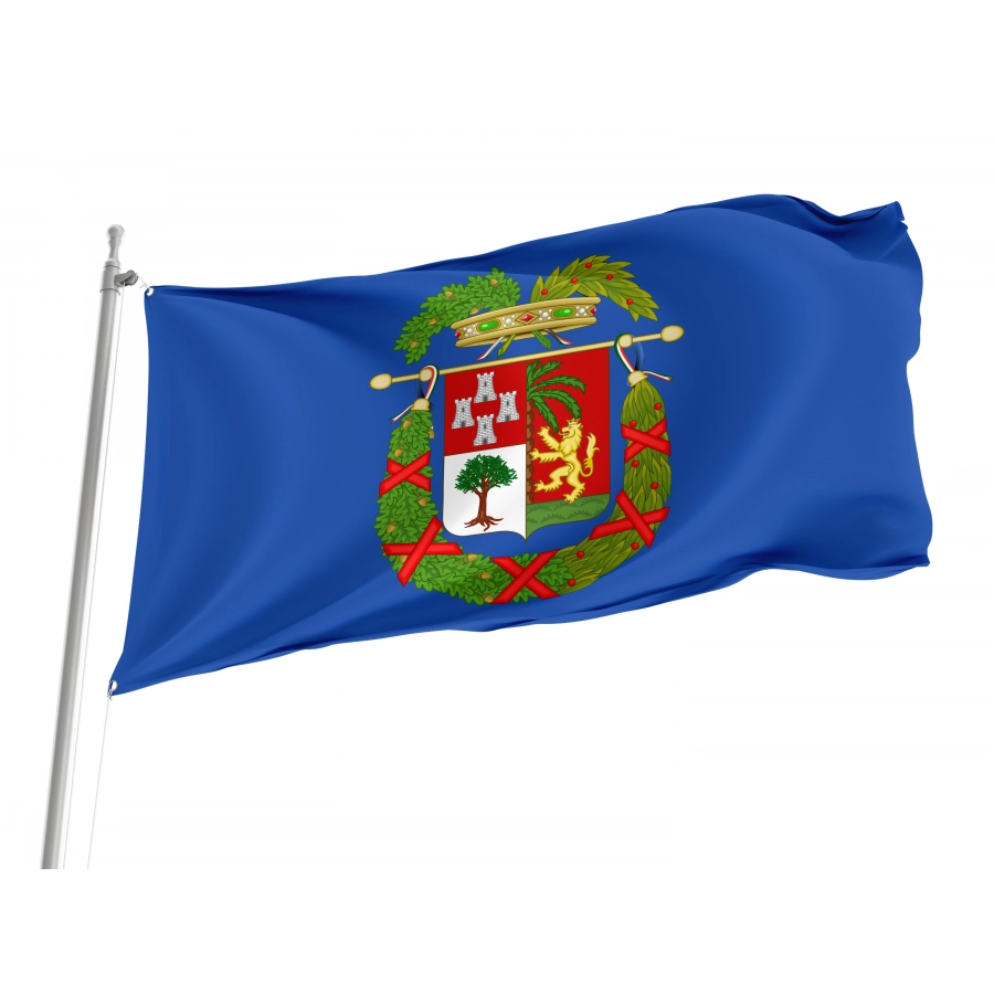 Province Of Imperia Flag, Unique Design Print - High Quality Liguria for Indoor and Outdoor Use