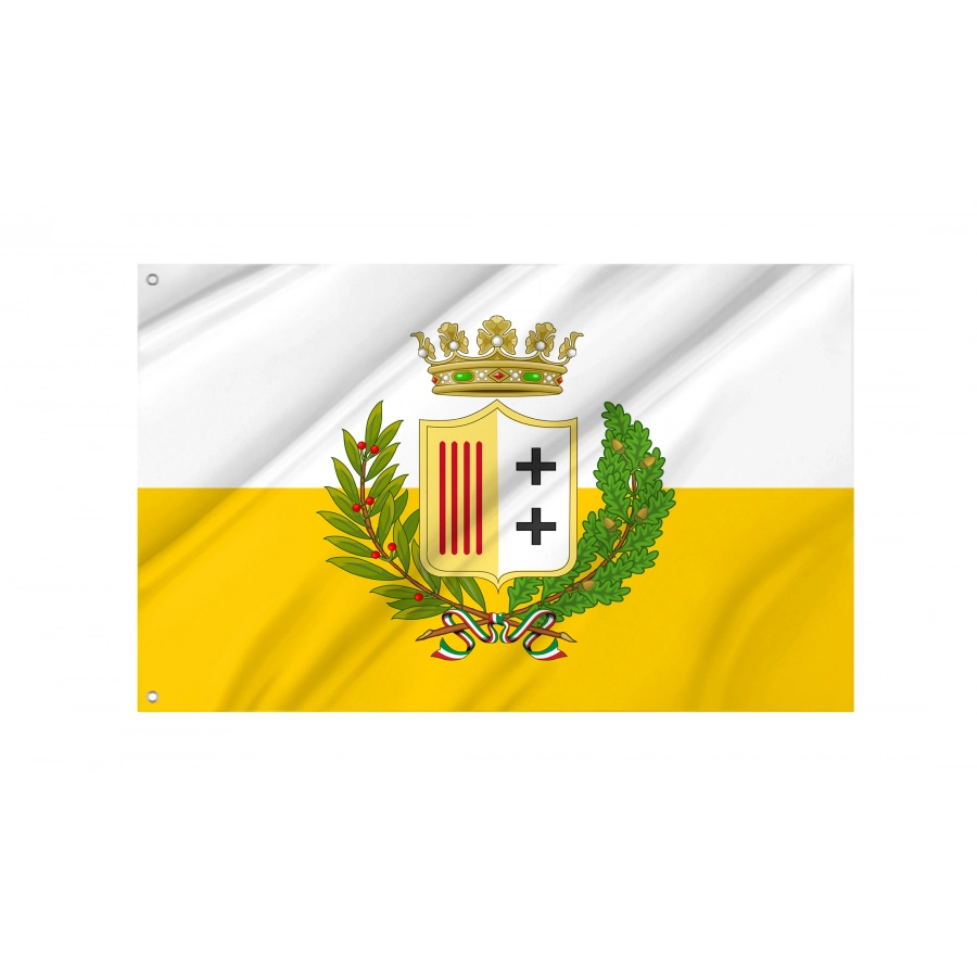 Province Of Reggio Calabria Flag, Unique Design Print - High Quality Calabria for Indoor and Outdoor Use
