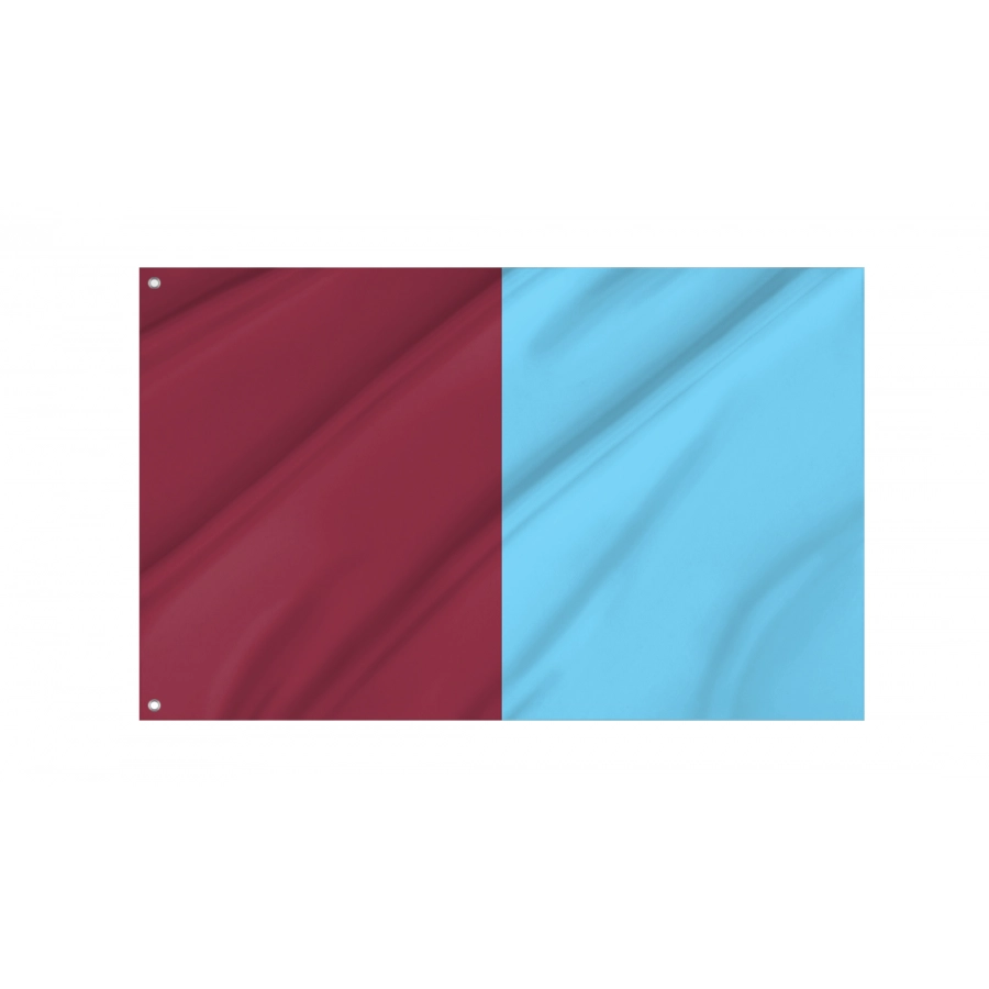 Rieti Flag, Unique Design Print - High Quality Lazio for Indoor and Outdoor Use