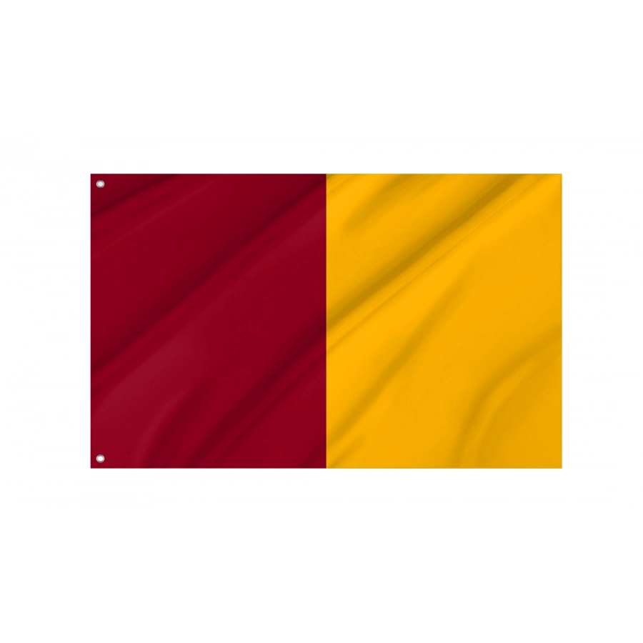 Rome Flag, Unique Design Print - High Quality Lazio for Indoor and Outdoor Use