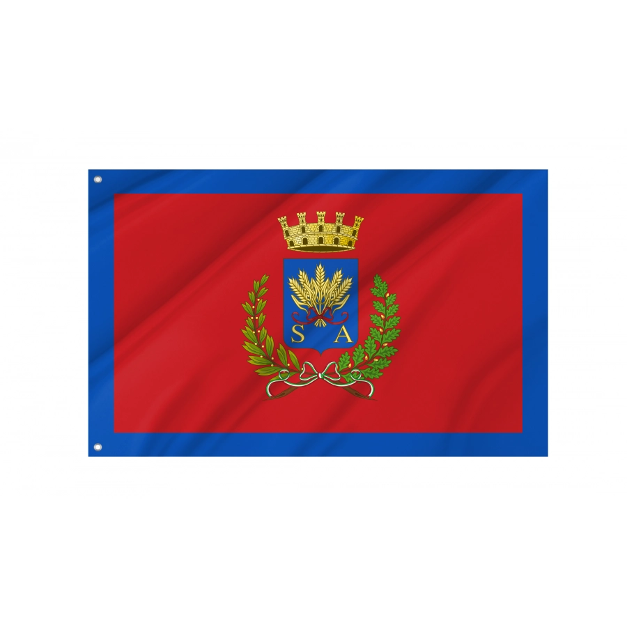 Spoltore Flag, Unique Design Print - High Quality Abruzzo for Indoor and Outdoor Use