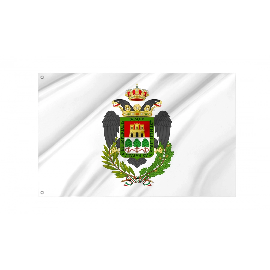 Velletri Flag, Unique Design Print - High Quality Lazio for Indoor and Outdoor Use