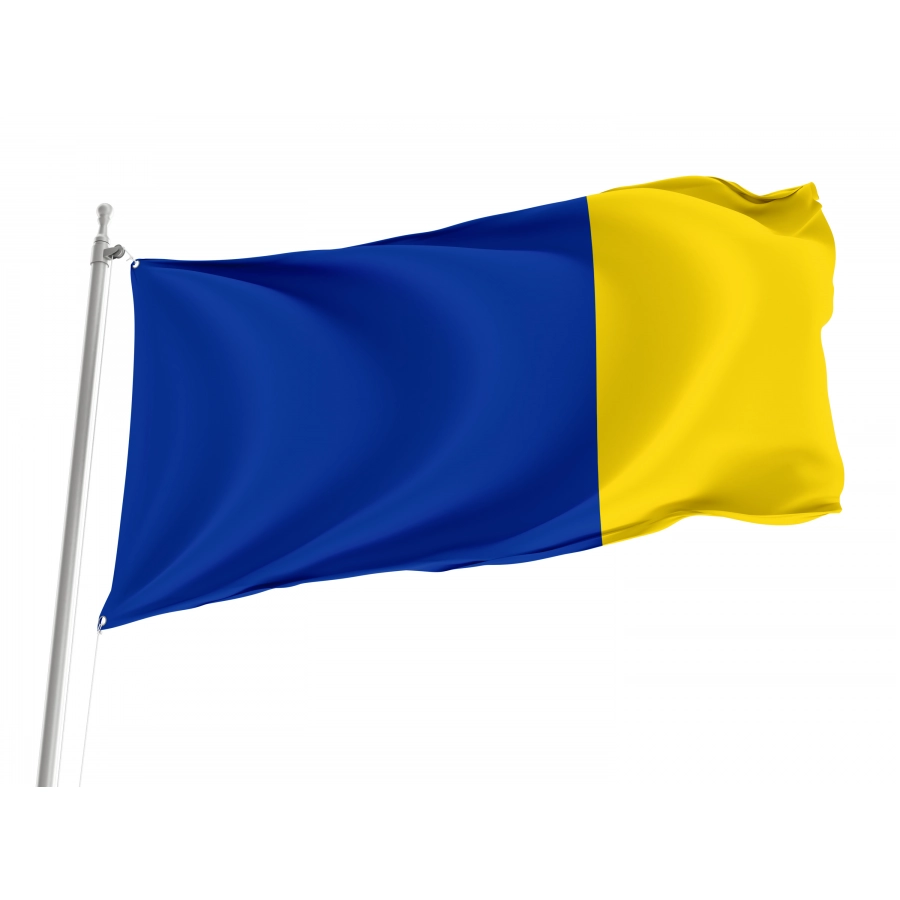 Viterbo Flag, Unique Design Print - High Quality Lazio for Indoor and Outdoor Use
