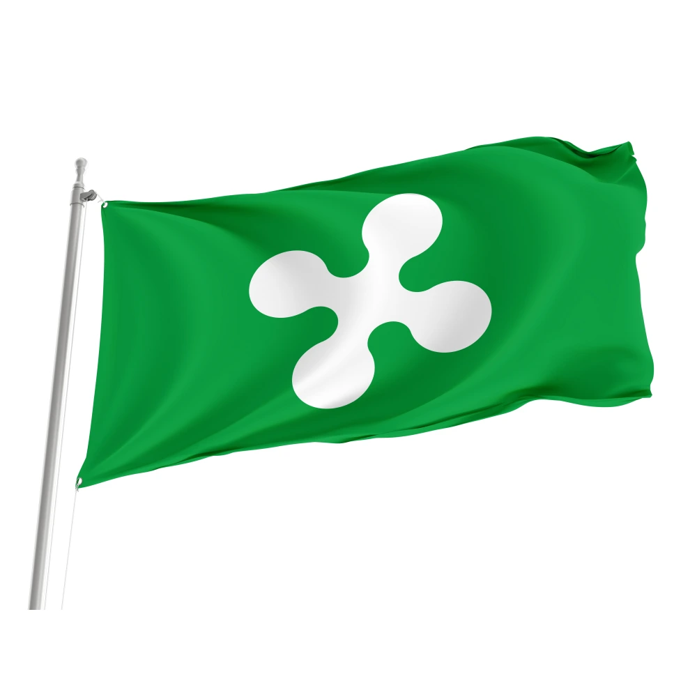 Lombardy Flag for Indoor & Outdoor Use