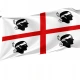 Sardinia Flag for Indoor & Outdoor Use - Imagine 1