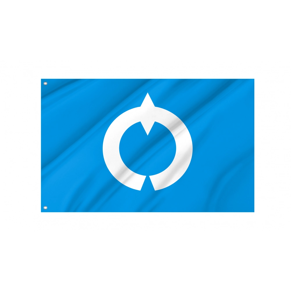 Kamogawa Flag for Indoor & Outdoor Use