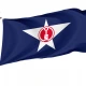 Abashiri Flag for Indoor & Outdoor Use - Imagine 1