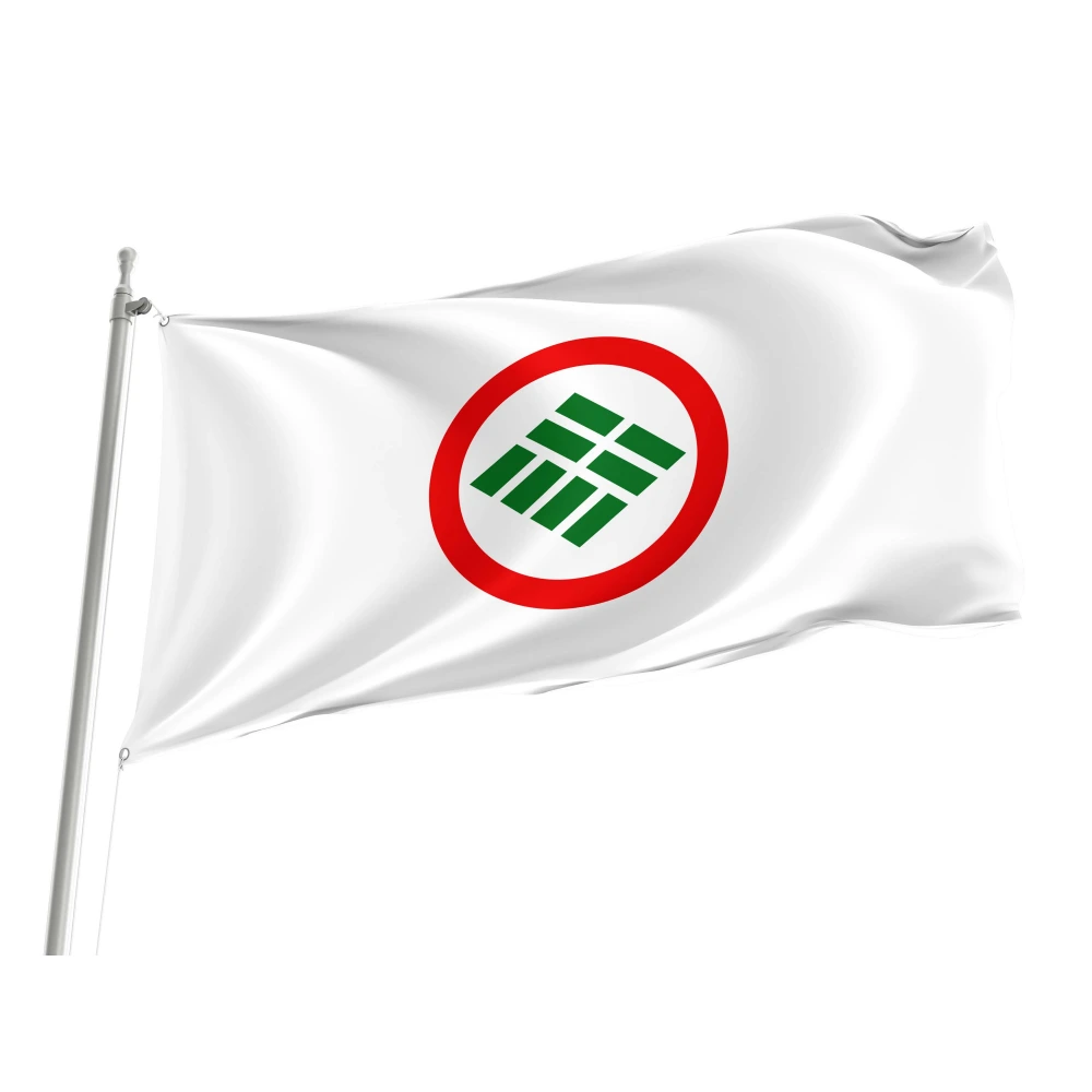 Akaigawa Flag for Indoor & Outdoor Use