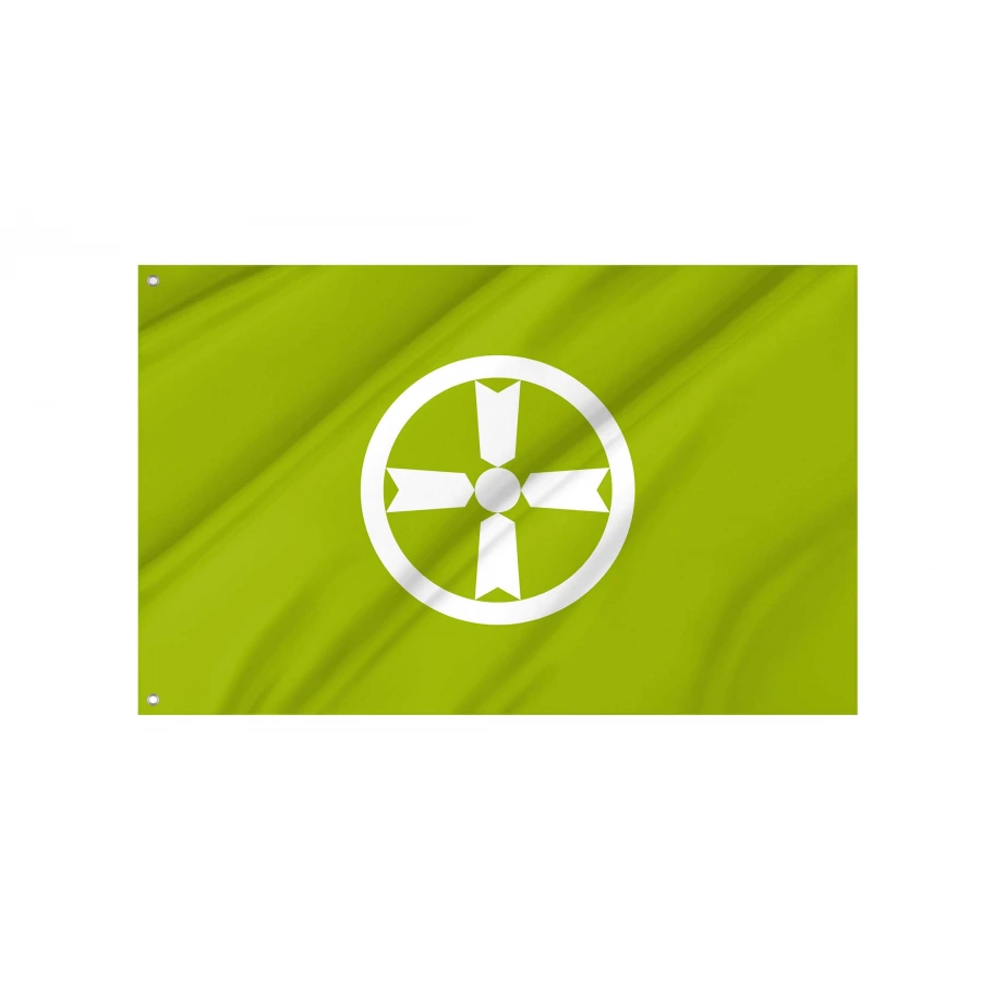 Akita, Akita Flag for Indoor & Outdoor Use, JPN506