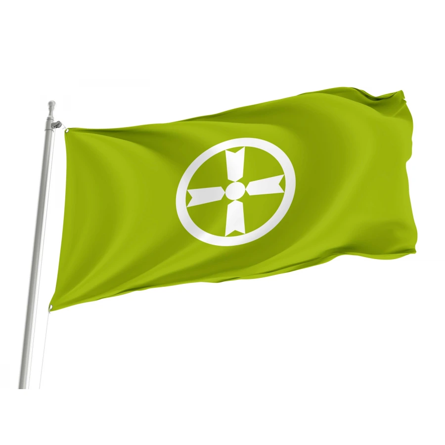 Akita, Akita Flag for Indoor & Outdoor Use, JPN506