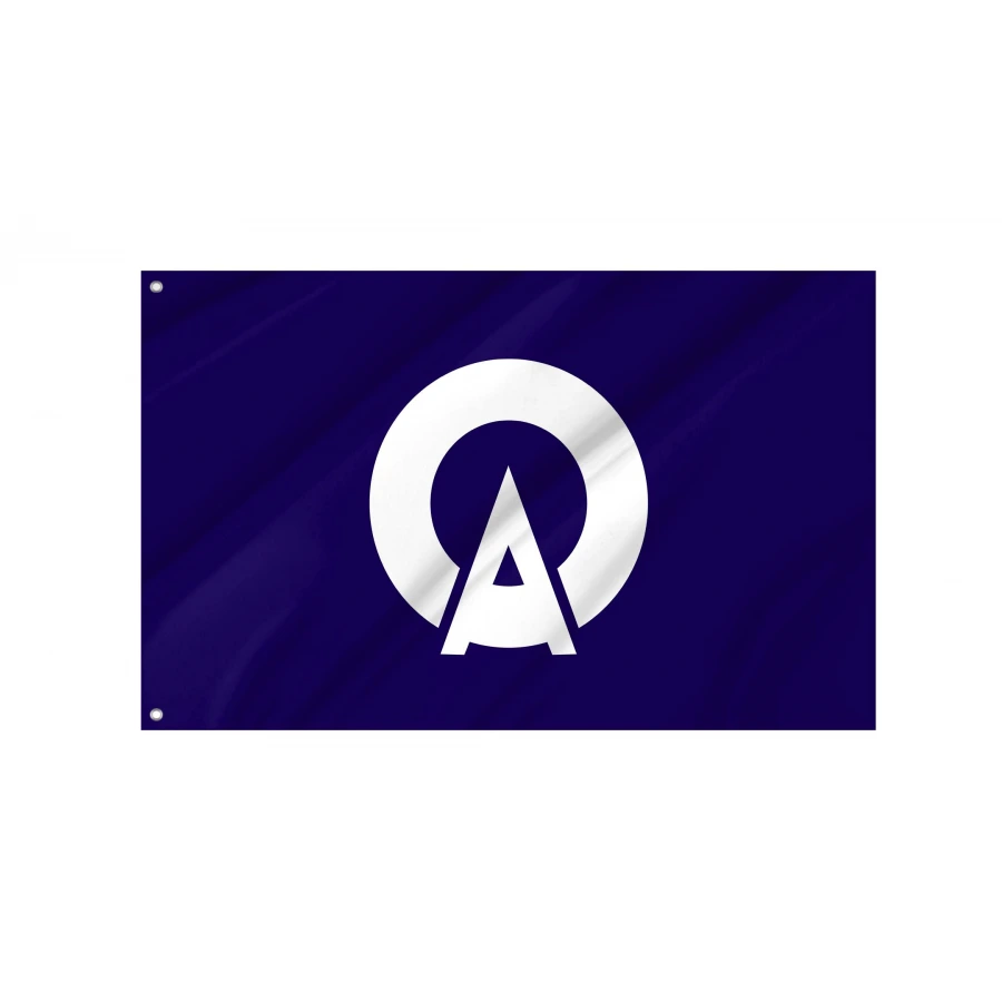 Asakawa, Fukushima Flag for Indoor & Outdoor Use, JPN578