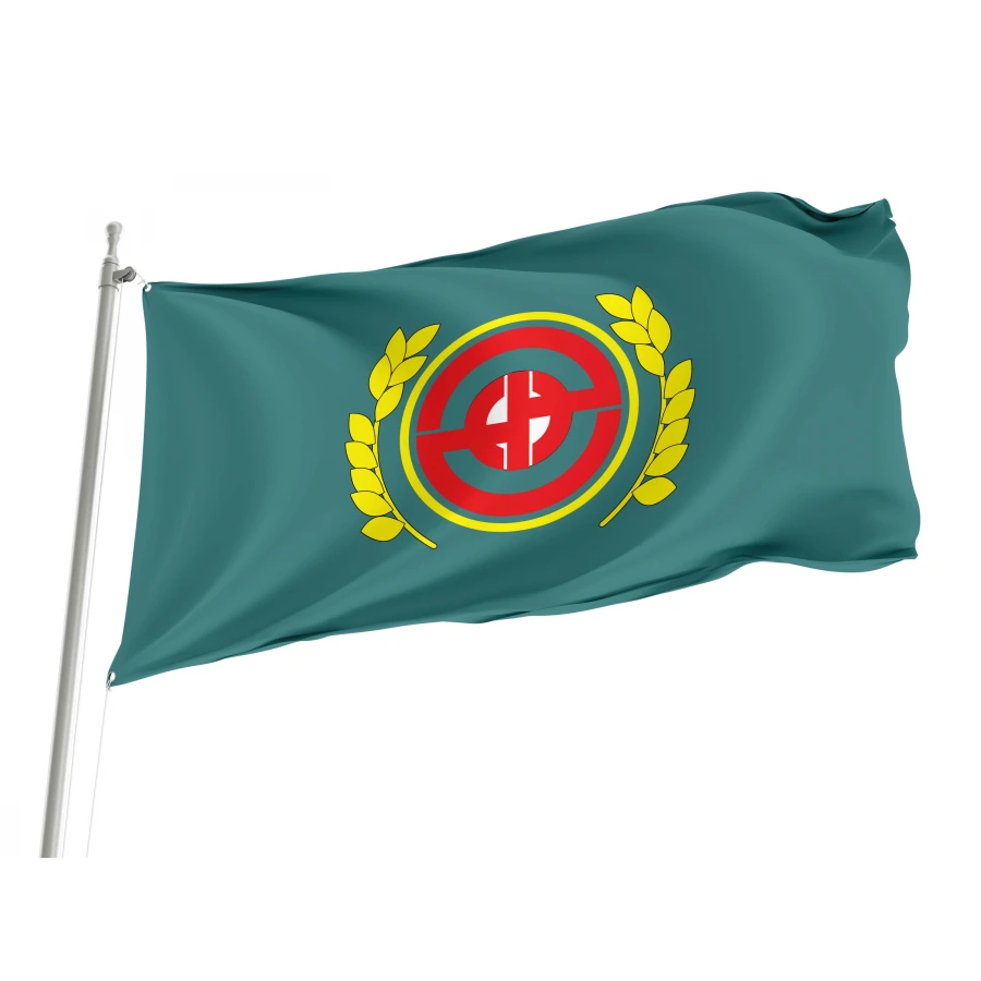 Atsuma Flag for Indoor & Outdoor Use, JPN107
