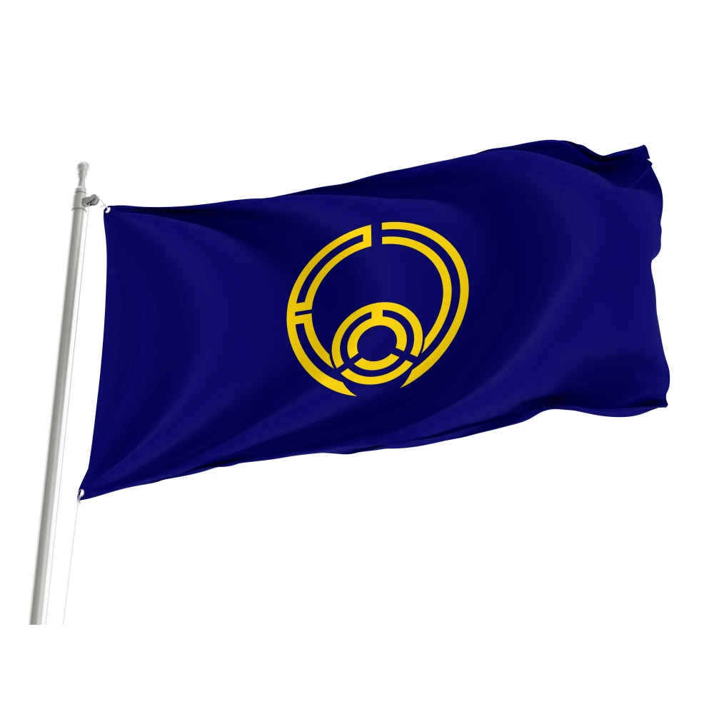 Enbetsu Flag for Indoor & Outdoor Use