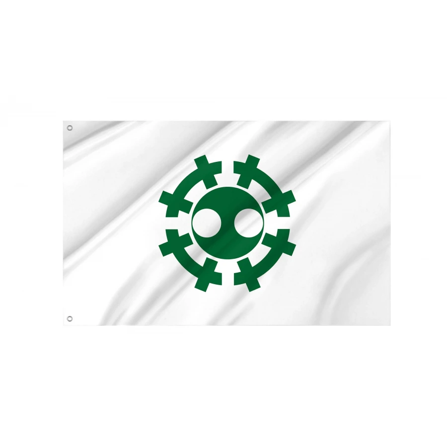 Esashi, Soya, Hokkaido Flag for Indoor & Outdoor Use, JPN307