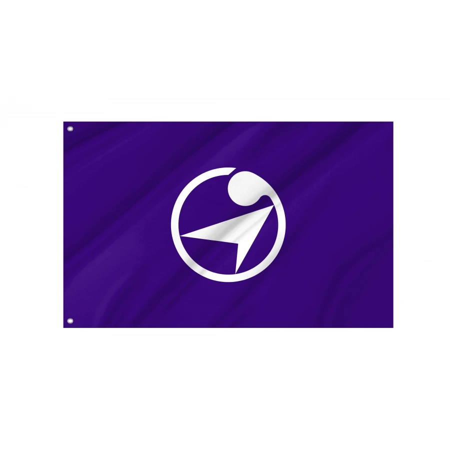 Fukuaura Aomori Flag for Indoor & Outdoor Use, JPN341
