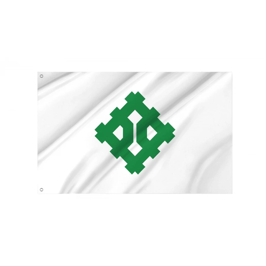 Fukui City Flag for Indoor & Outdoor Use, JPN42
