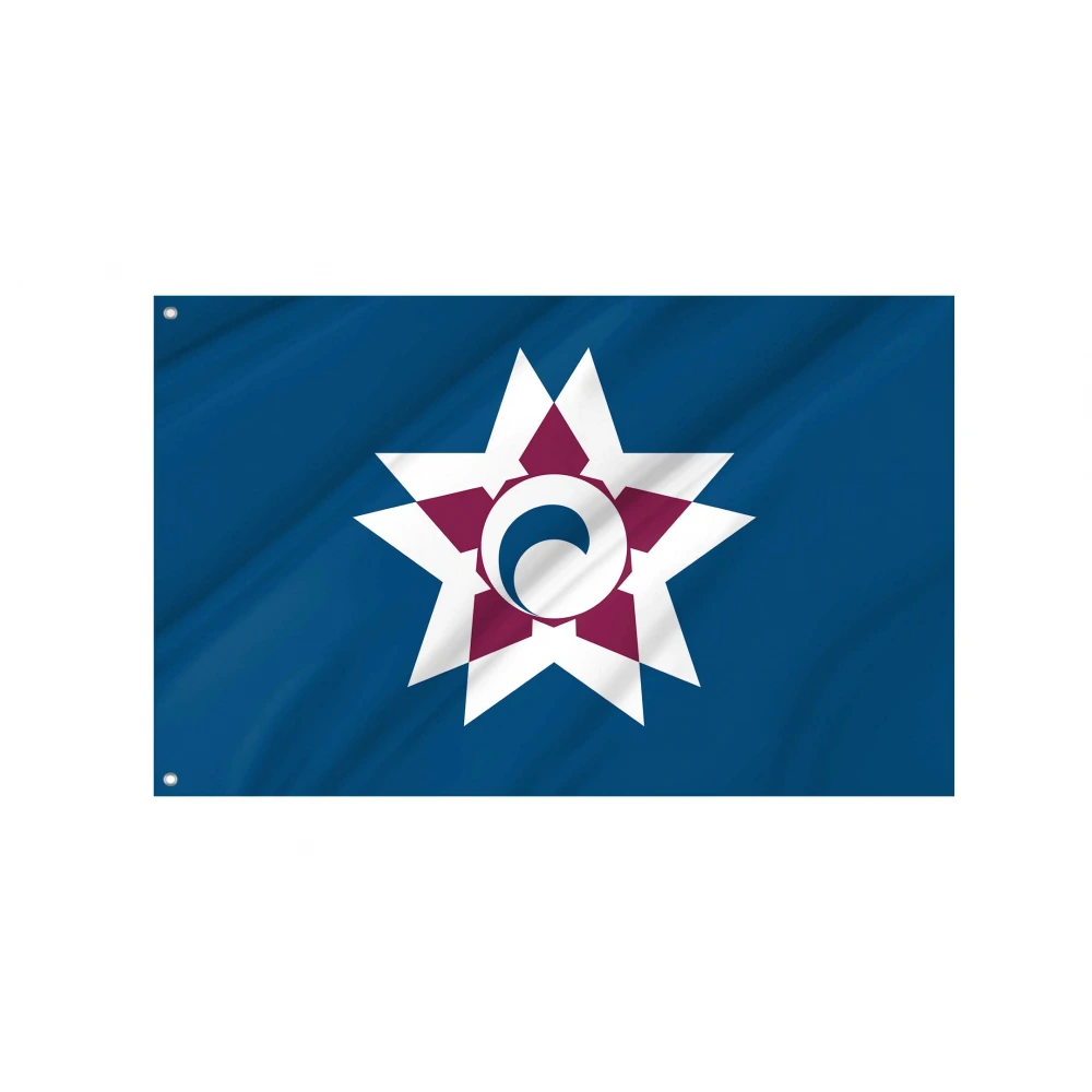Hakodate Flag for Indoor & Outdoor Use
