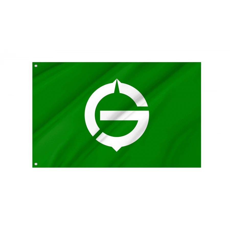 Hamatonbetsu Flag for Indoor & Outdoor Use, JPN301