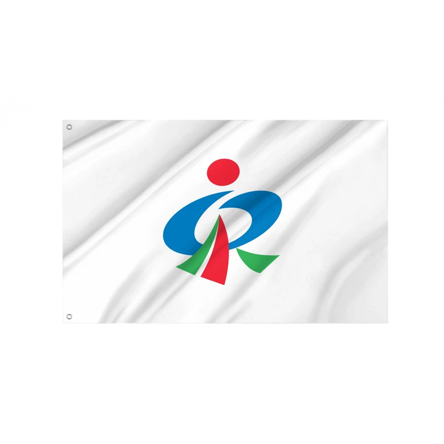 Higashimatsushima, Miyagi Flag for Indoor & Outdoor Use, JPN471