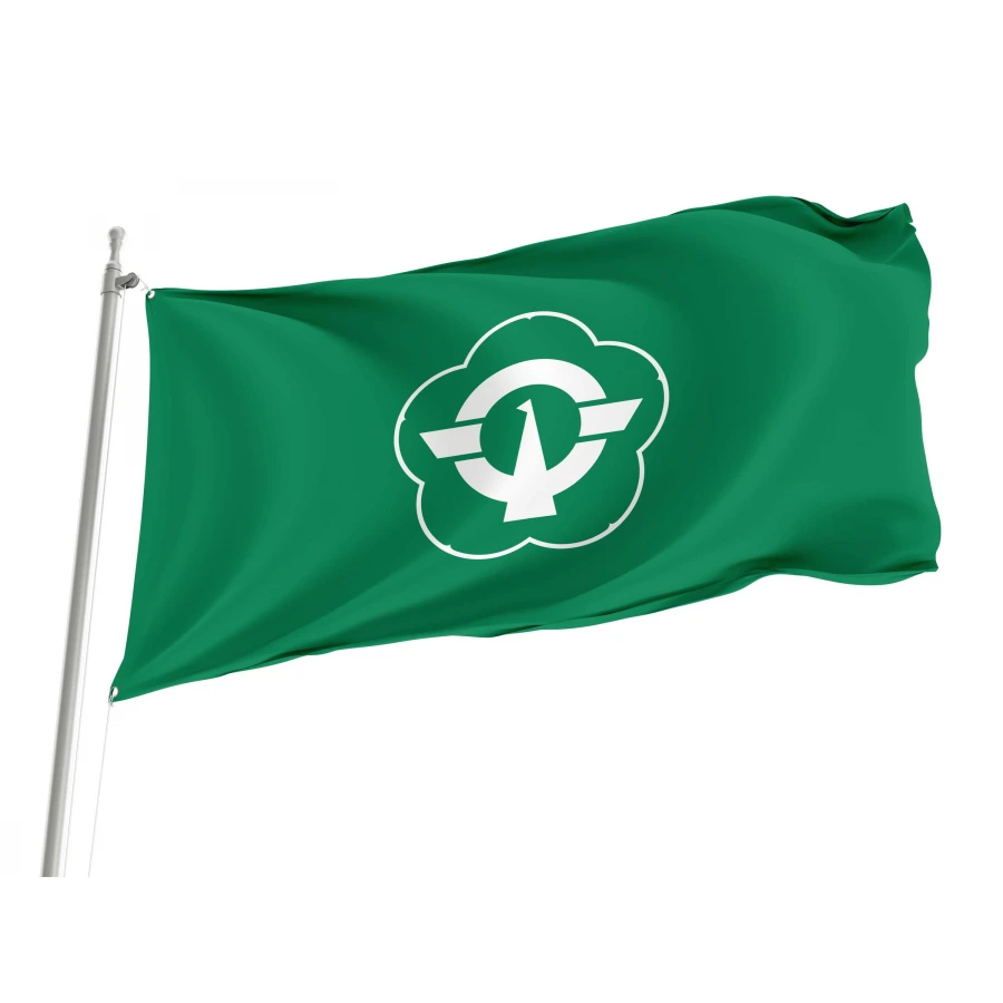 Hiranai Aomori Flag for Indoor & Outdoor Use, JPN345