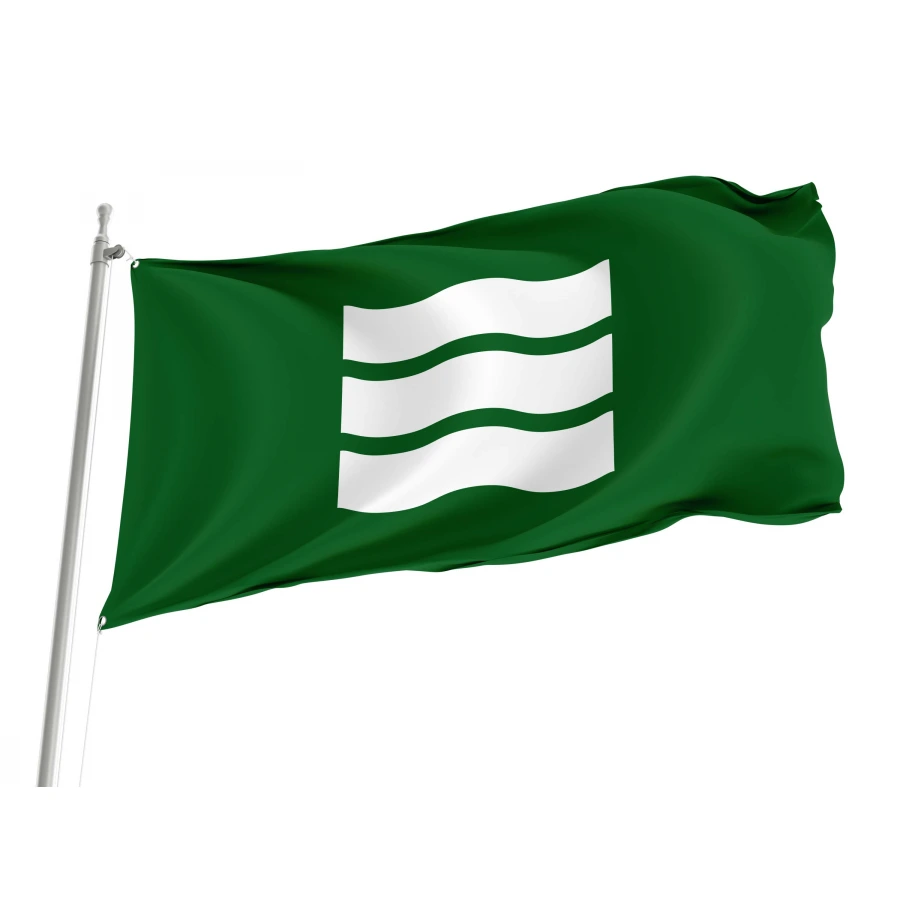 Hiroshima City Flag for Indoor & Outdoor Use, JPN64