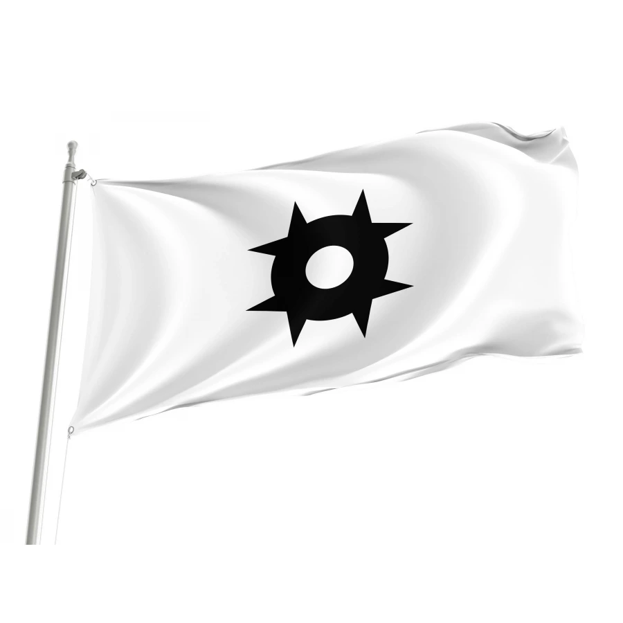 Ikawa, Akita  Flag for Indoor & Outdoor Use, JPN524