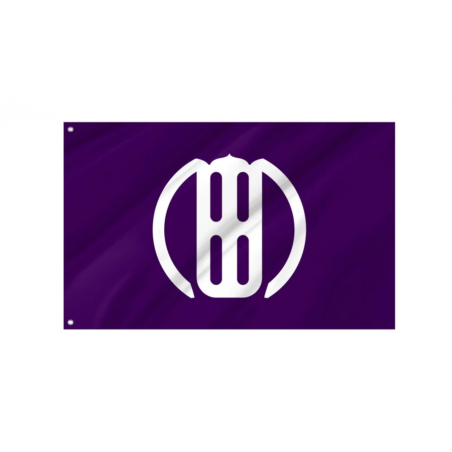 Inakadate Aomori Flag for Indoor & Outdoor Use, JPN347