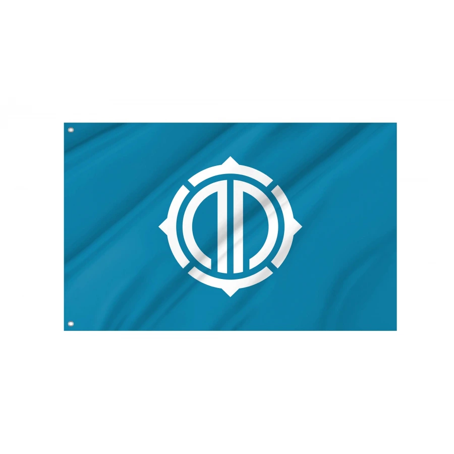 Kamaishi, Iwate Flag for Indoor & Outdoor Use, JPN409