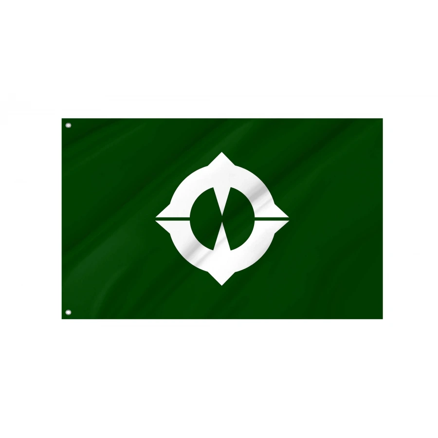 Kaneyama Fukushima Flag for Indoor & Outdoor Use, JPN593