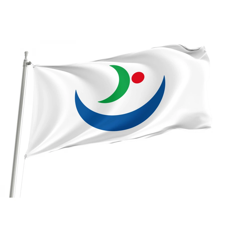 Katagami, Akita Flag for Indoor & Outdoor Use, JPN508