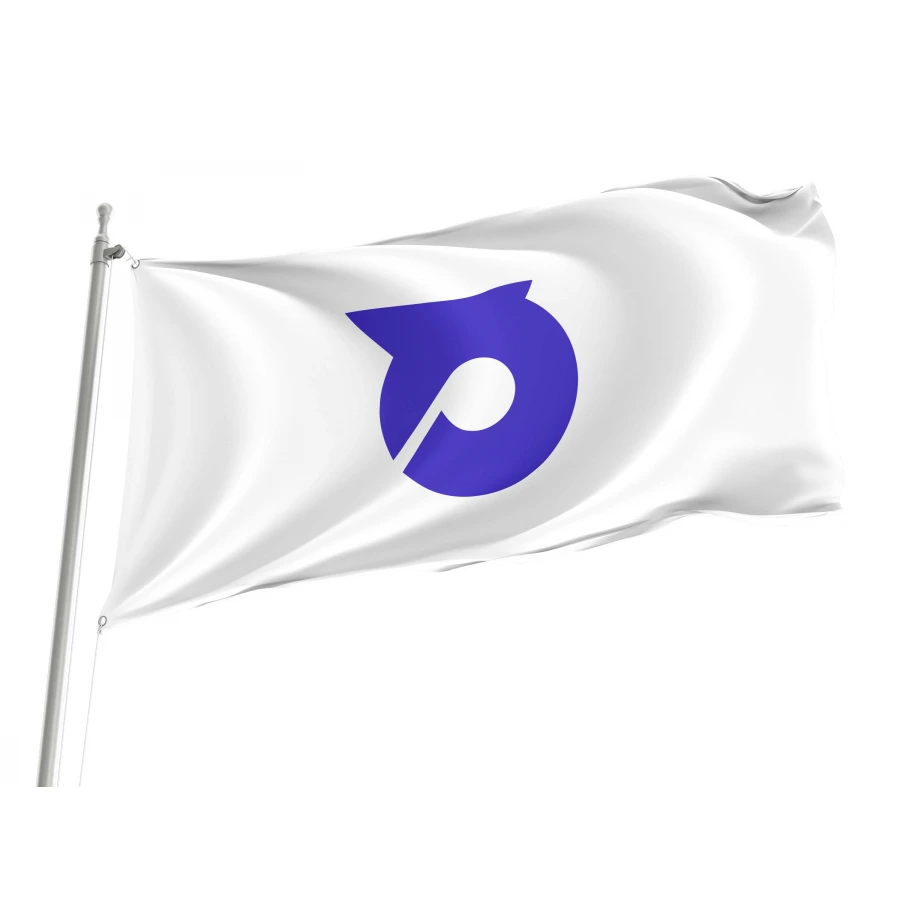Kawamata, Fukushima Flag for Indoor & Outdoor Use, JPN591