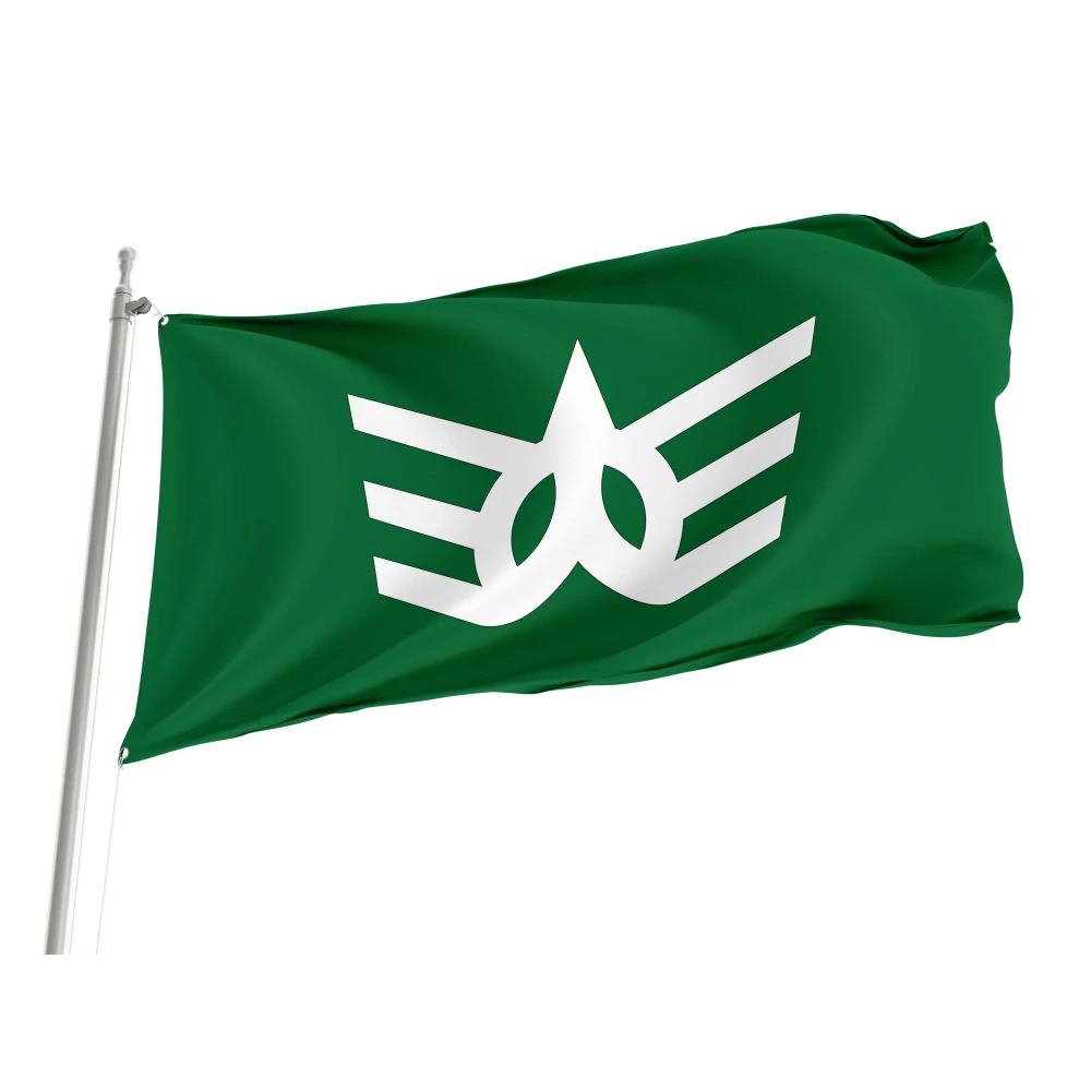 Kawauchi, Aomori 1967-2005 Flag for Indoor & Outdoor Use