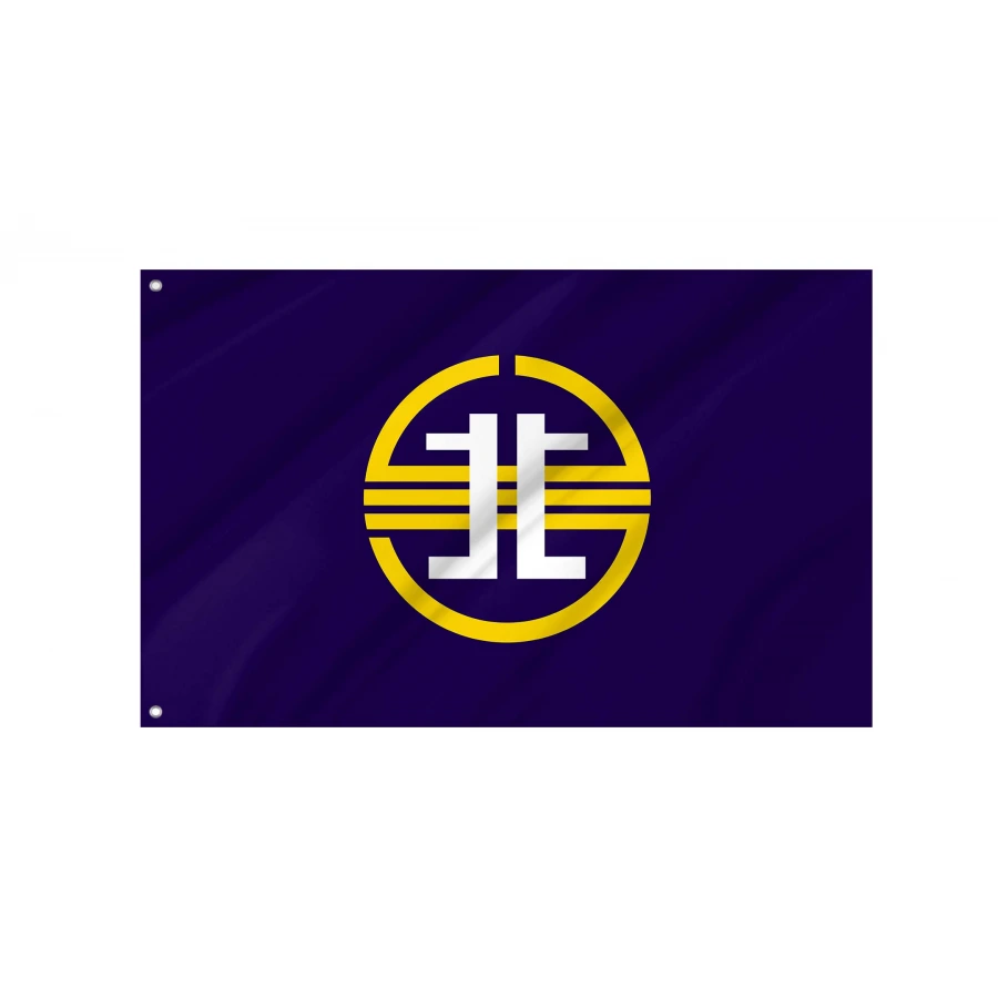 Kita, Hokkaido Flag for Indoor & Outdoor Use, JPN297
