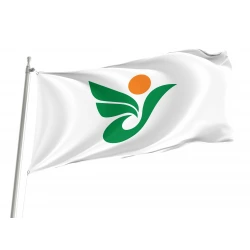 Kitaakita, Akita Flag for Indoor & Outdoor Use