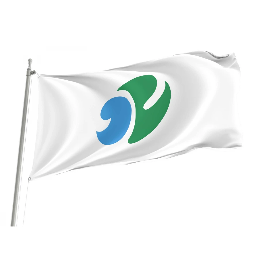 Kitakami, Iwate Flag for Indoor & Outdoor Use, JPN410