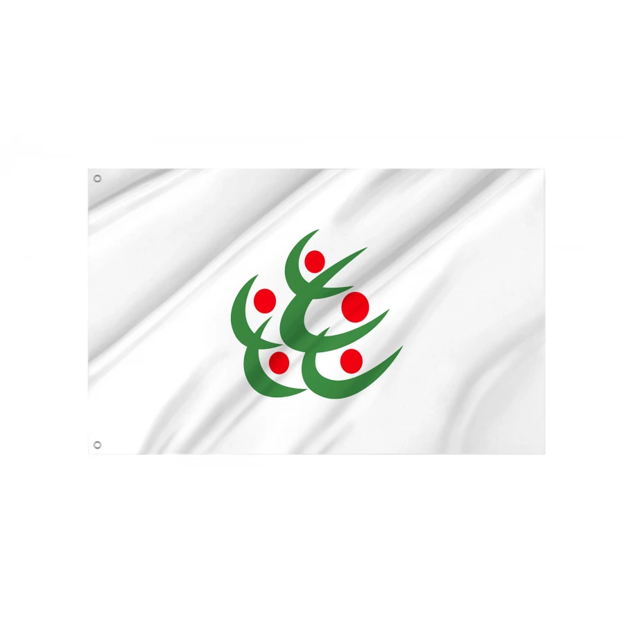 Kitakata, Fukushima Flag for Indoor & Outdoor Use, JPN568