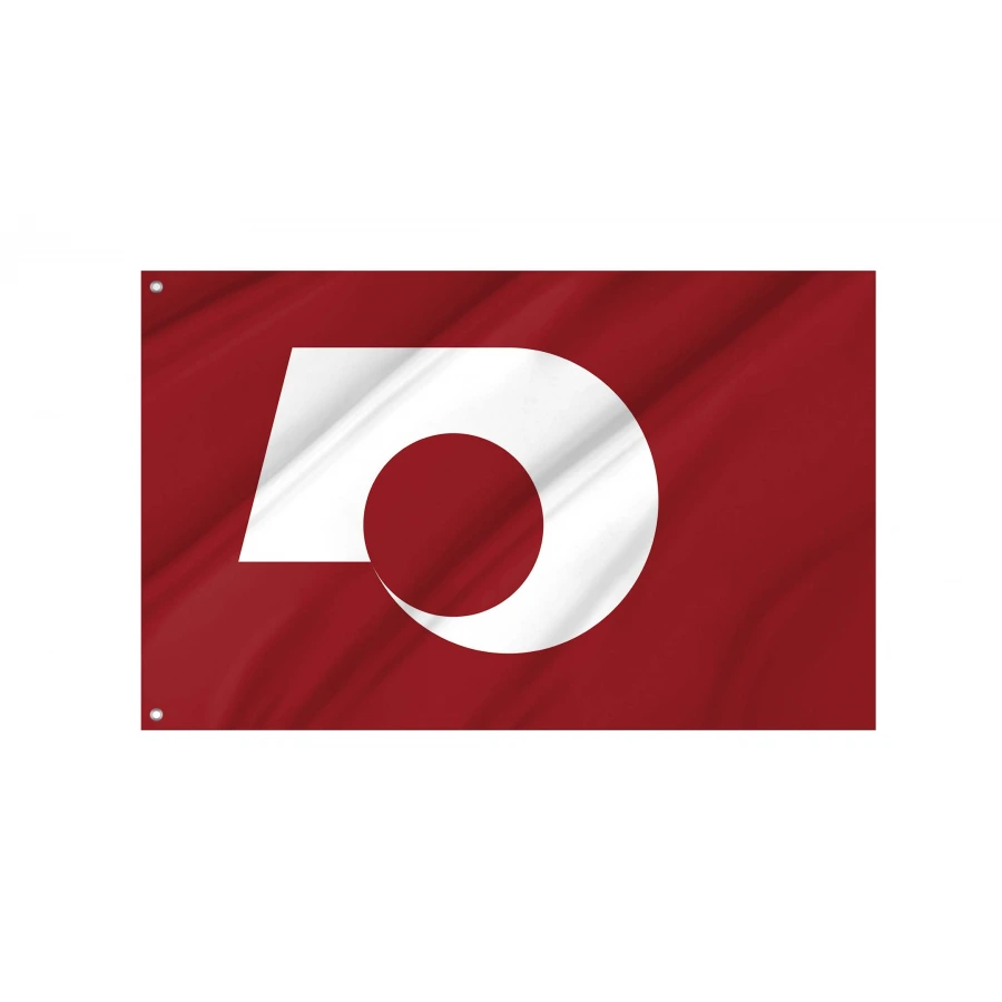 Kumamoto Prefecture Flag for Indoor & Outdoor Use, JPN75
