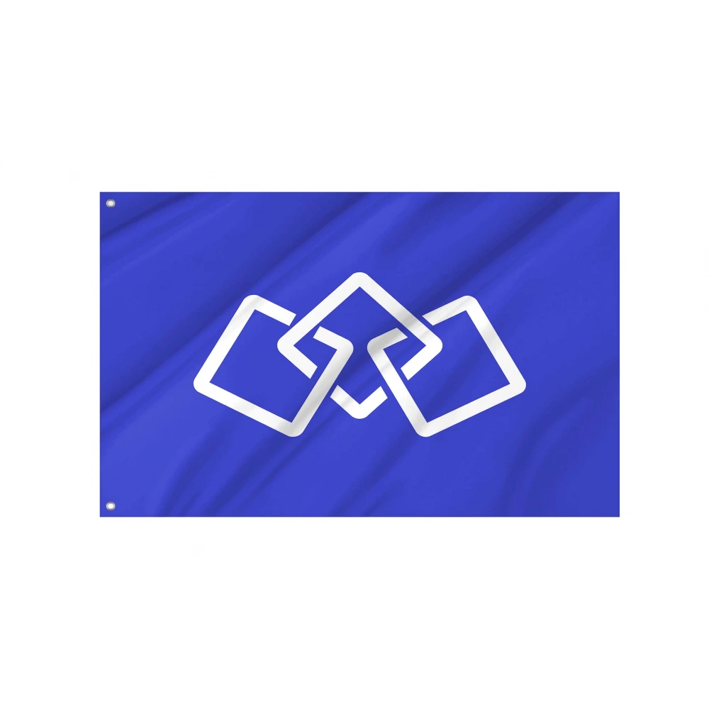 Kunimi Fukushima Flag for Indoor & Outdoor Use