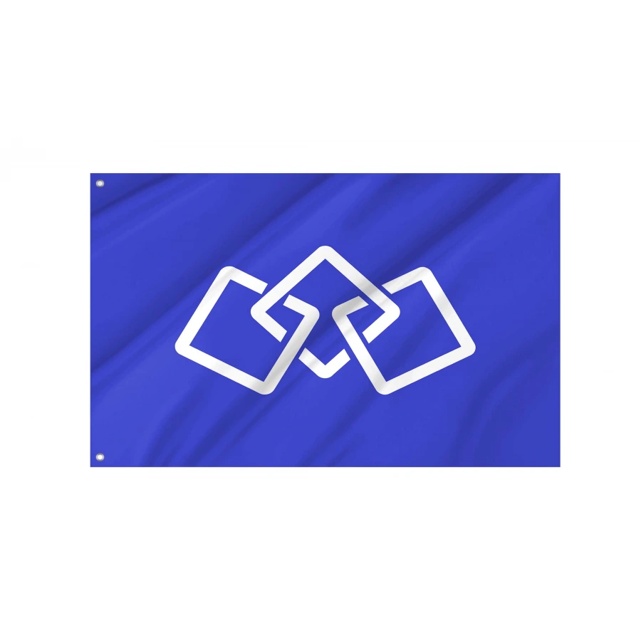 Kunimi Fukushima Flag for Indoor & Outdoor Use, JPN596