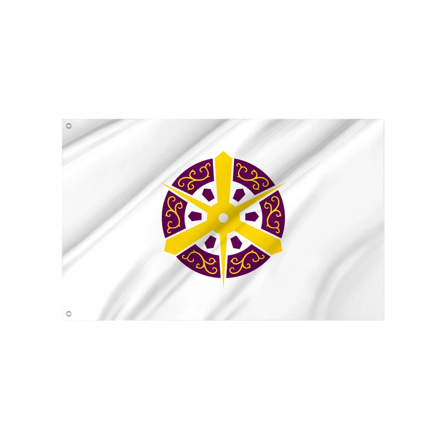 Kyoto City Flag for Indoor & Outdoor Use, JPN16
