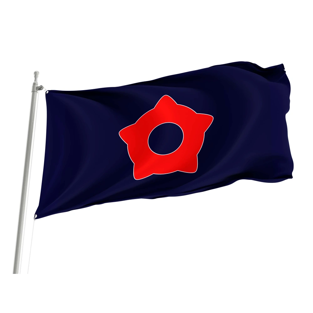 Memanbetsu Flag for Indoor & Outdoor Use