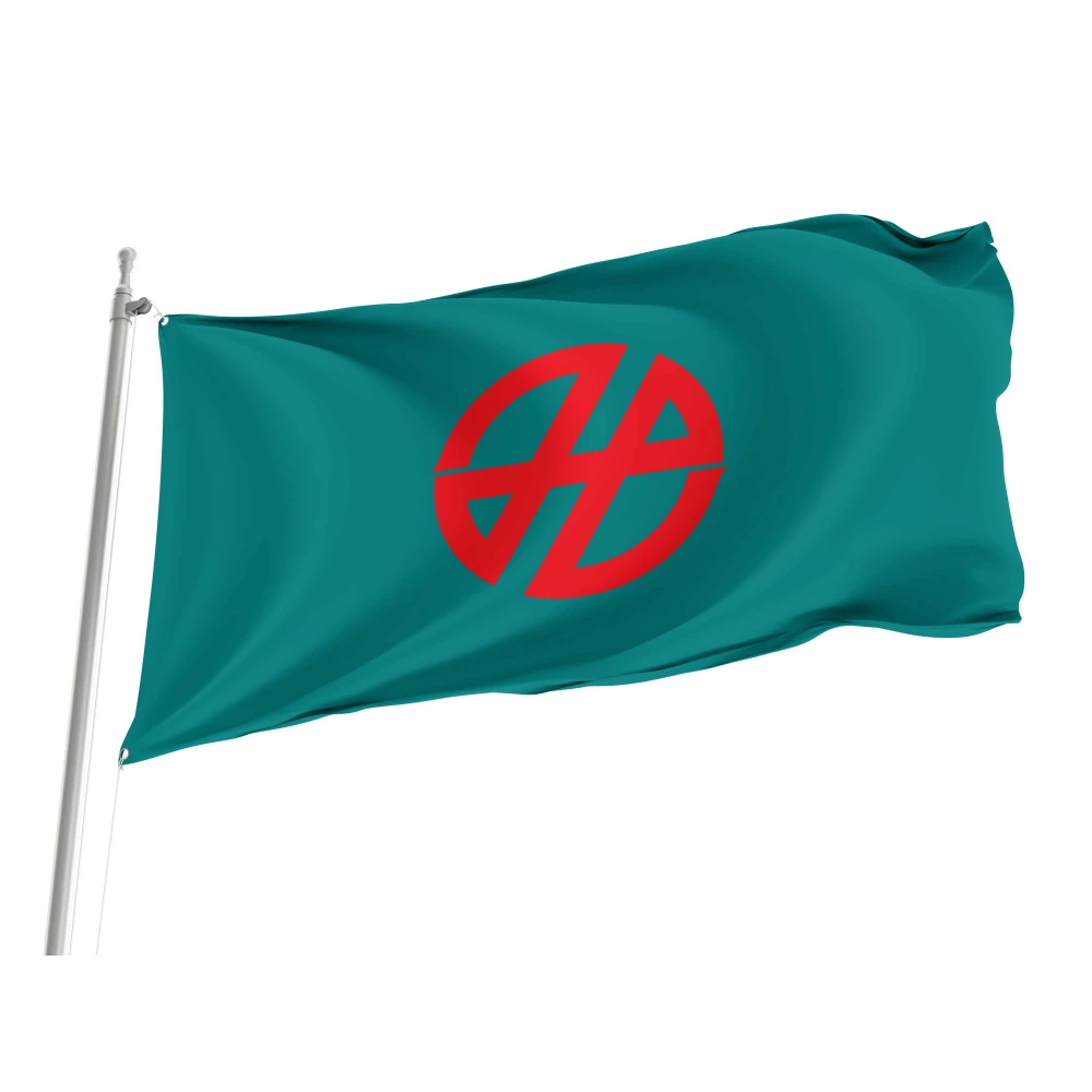 Miharu Fukushima Flag for Indoor & Outdoor Use
