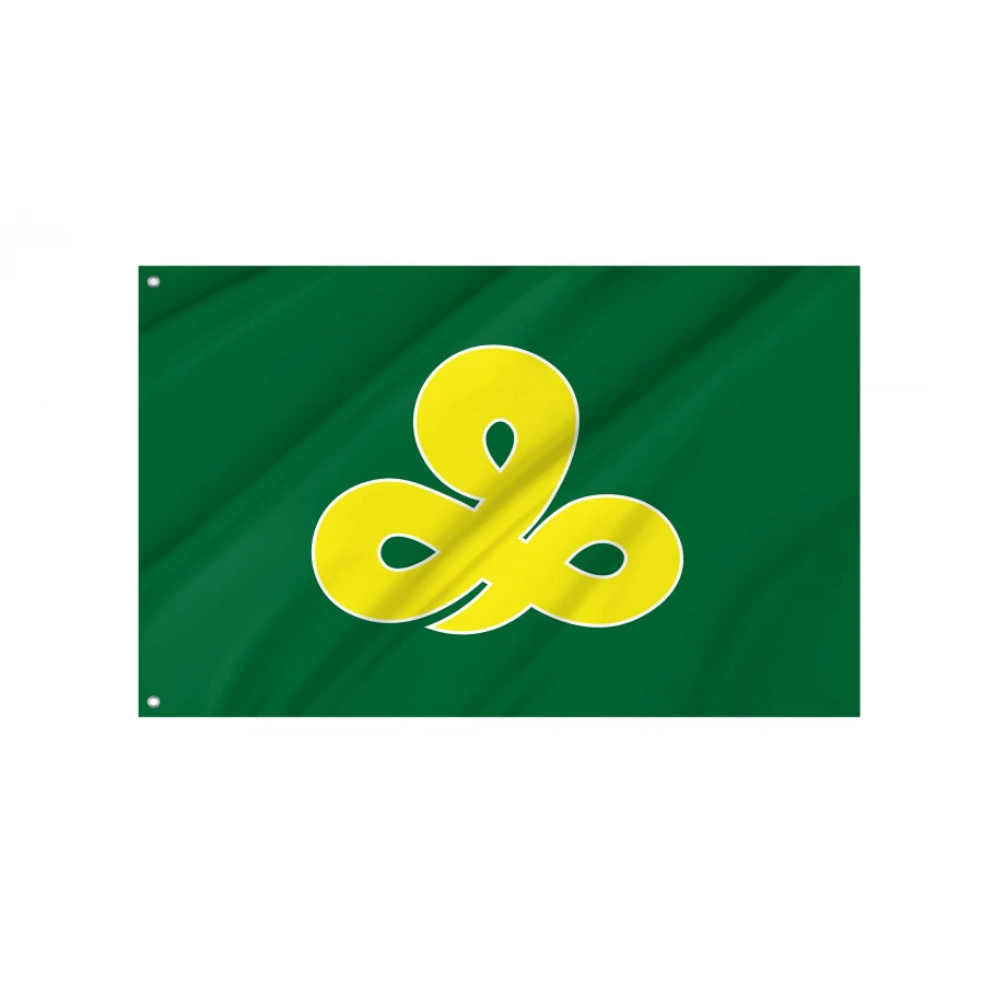 Mikawa, Yamagata Flag for Indoor & Outdoor Use, JPN550