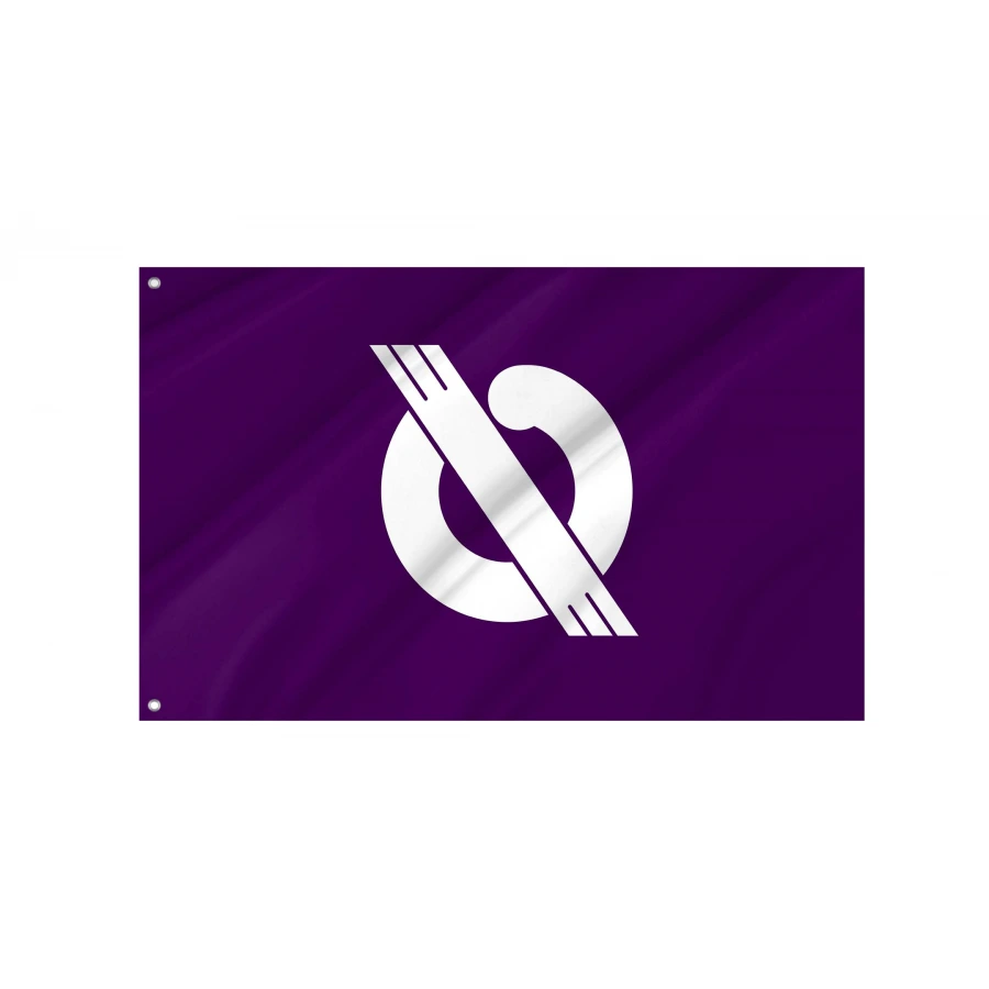 Minmaya, Aomori 1965-2005 Flag for Indoor & Outdoor Use, JPN385